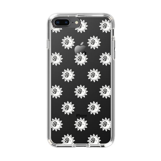 Slim Protection Case［ EVRIS - Sunny Motif - White ］
