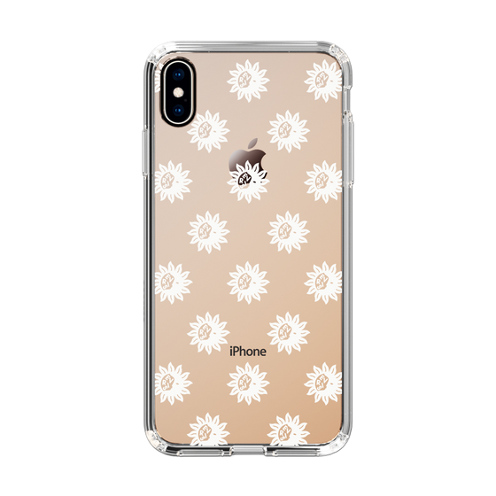 Slim Protection Case［ EVRIS - Sunny Motif - White ］