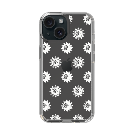 Slim Protection Case［ EVRIS - Sunny Motif - White ］