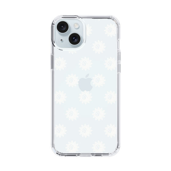 Slim Protection Case［ EVRIS - Sunny Motif - White ］