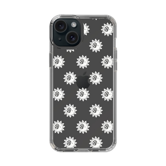 Slim Protection Case［ EVRIS - Sunny Motif - White ］