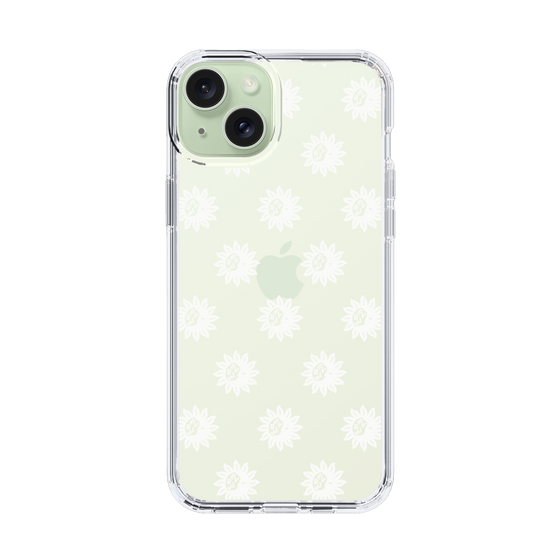 Slim Protection Case［ EVRIS - Sunny Motif - White ］
