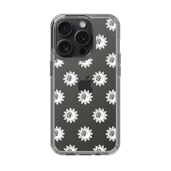 Slim Protection Case［ EVRIS - Sunny Motif - White ］
