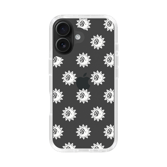 Slim Protection Case［ EVRIS - Sunny Motif - White ］