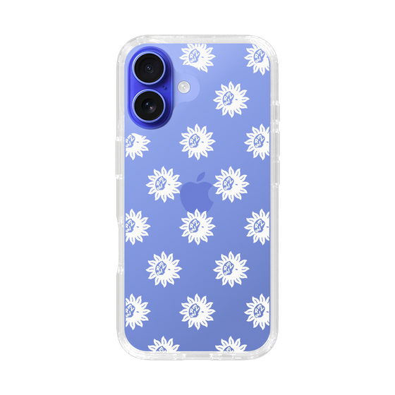 Slim Protection Case［ EVRIS - Sunny Motif - White ］