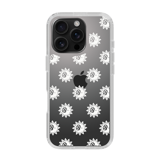 Slim Protection Case［ EVRIS - Sunny Motif - White ］