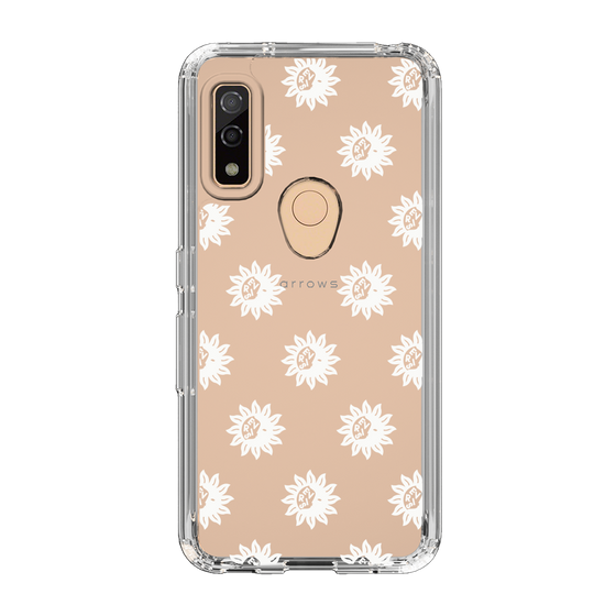 Slim Protection Case［ EVRIS - Sunny Motif - White ］