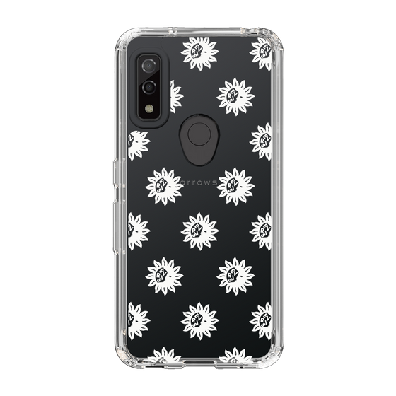 Slim Protection Case［ EVRIS - Sunny Motif - White ］