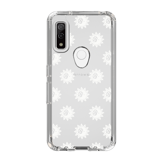Slim Protection Case［ EVRIS - Sunny Motif - White ］