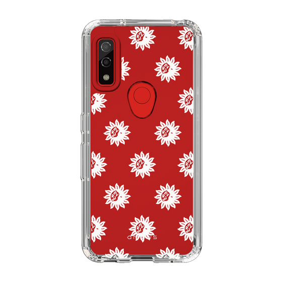 Slim Protection Case［ EVRIS - Sunny Motif - White ］