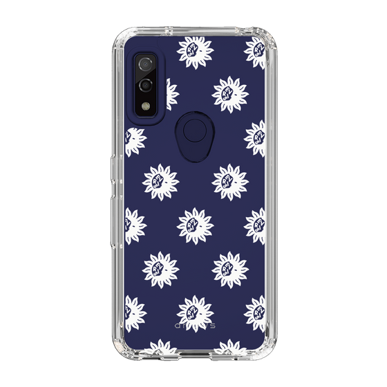 Slim Protection Case［ EVRIS - Sunny Motif - White ］