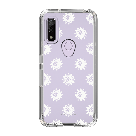 Slim Protection Case［ EVRIS - Sunny Motif - White ］