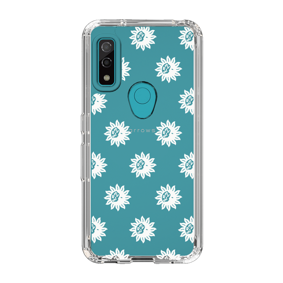 Slim Protection Case［ EVRIS - Sunny Motif - White ］