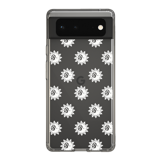 Slim Protection Case［ EVRIS - Sunny Motif - White ］
