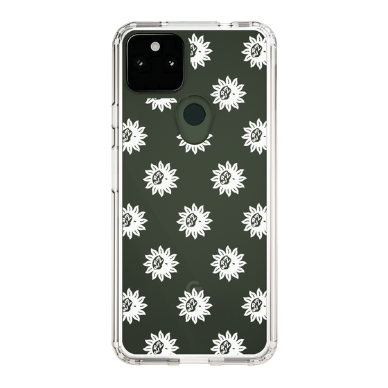 Slim Protection Case［ EVRIS - Sunny Motif - White ］