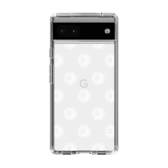 Slim Protection Case［ EVRIS - Sunny Motif - White ］