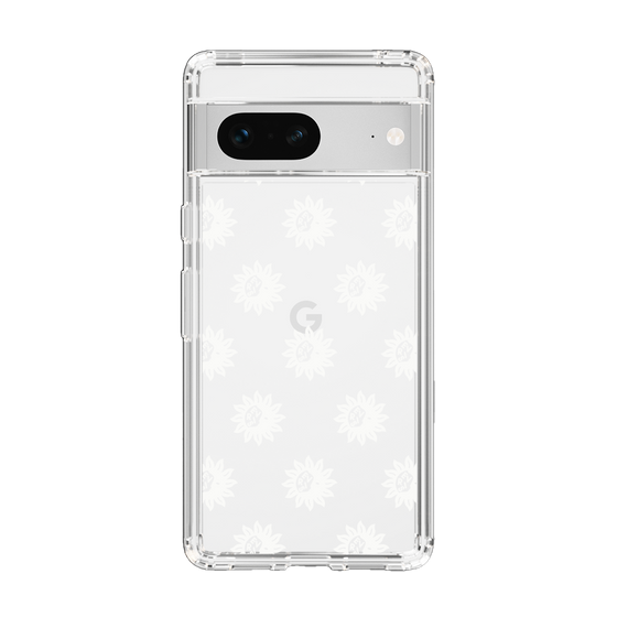 Slim Protection Case［ EVRIS - Sunny Motif - White ］