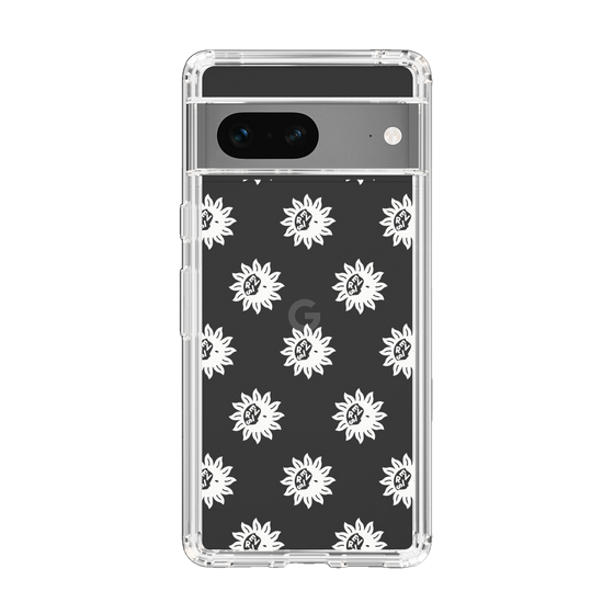 Slim Protection Case［ EVRIS - Sunny Motif - White ］