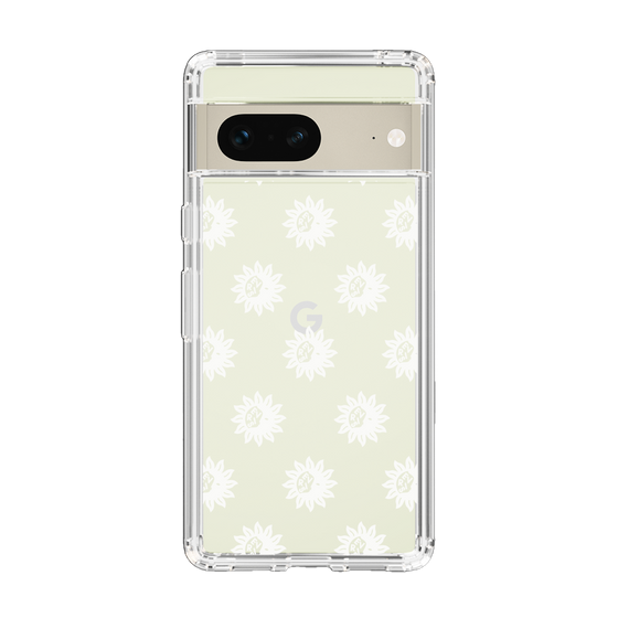 Slim Protection Case［ EVRIS - Sunny Motif - White ］