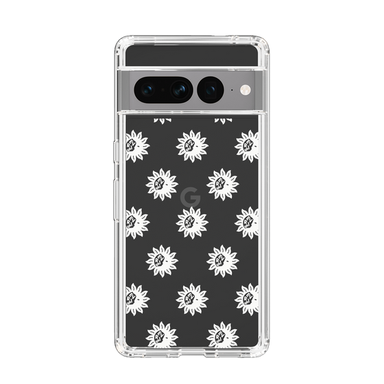 Slim Protection Case［ EVRIS - Sunny Motif - White ］
