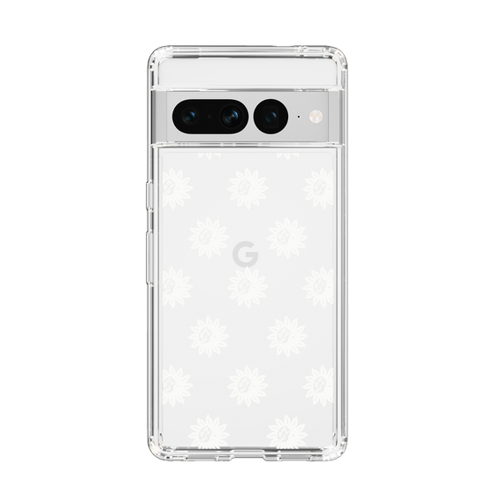 Slim Protection Case［ EVRIS - Sunny Motif - White ］