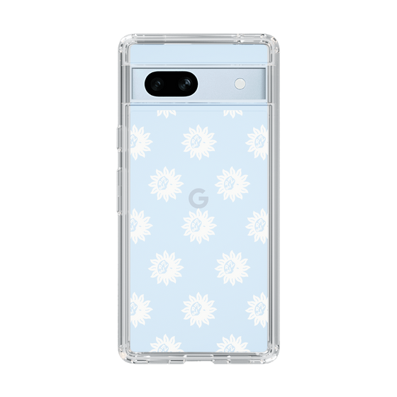 Slim Protection Case［ EVRIS - Sunny Motif - White ］