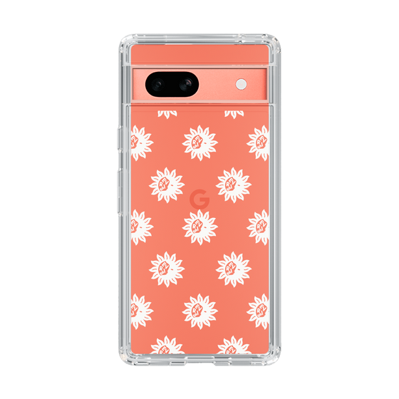 Slim Protection Case［ EVRIS - Sunny Motif - White ］