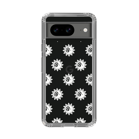 Slim Protection Case［ EVRIS - Sunny Motif - White ］