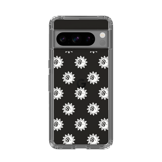 Slim Protection Case［ EVRIS - Sunny Motif - White ］