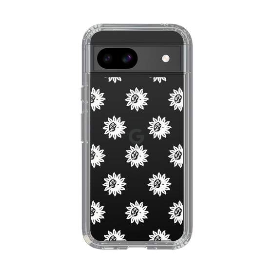 Slim Protection Case［ EVRIS - Sunny Motif - White ］
