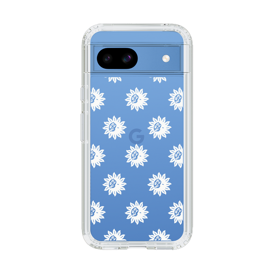 Slim Protection Case［ EVRIS - Sunny Motif - White ］