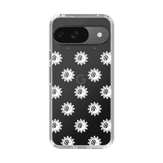 Slim Protection Case［ EVRIS - Sunny Motif - White ］