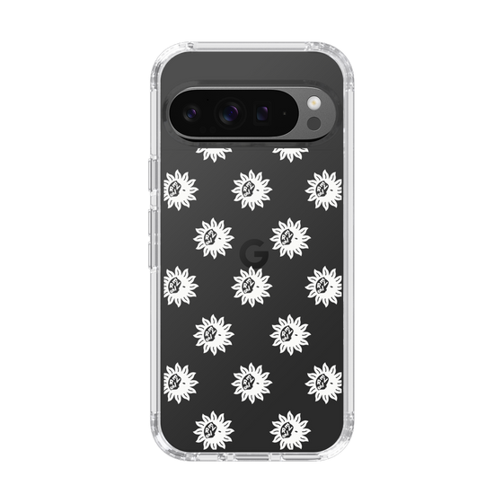 Slim Protection Case［ EVRIS - Sunny Motif - White ］
