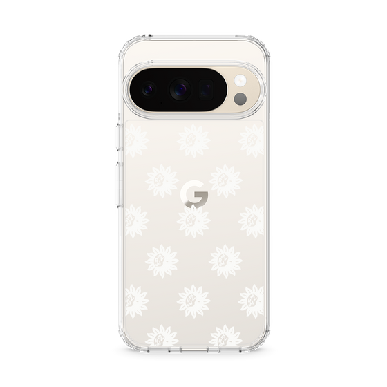 Slim Protection Case［ EVRIS - Sunny Motif - White ］