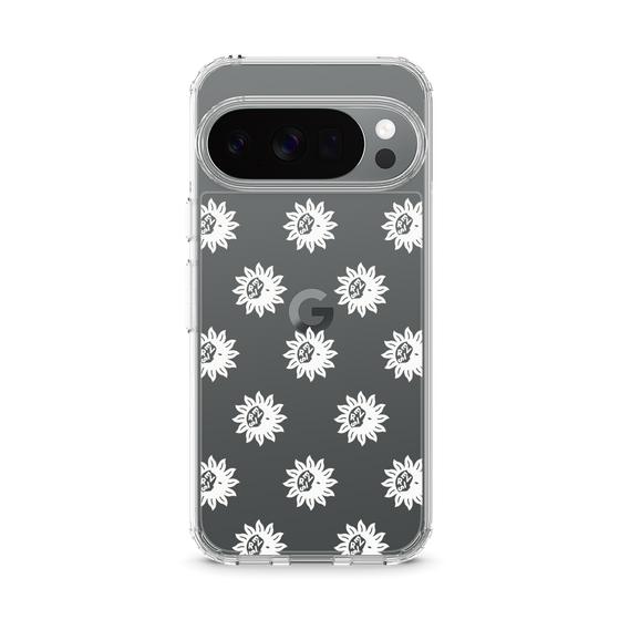 Slim Protection Case［ EVRIS - Sunny Motif - White ］