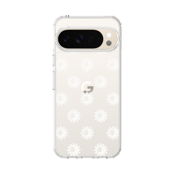Slim Protection Case［ EVRIS - Sunny Motif - White ］