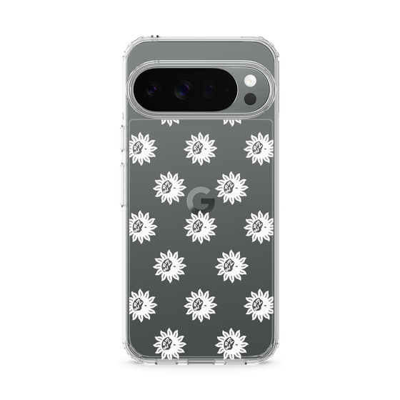 Slim Protection Case［ EVRIS - Sunny Motif - White ］