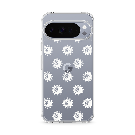 Slim Protection Case［ EVRIS - Sunny Motif - White ］