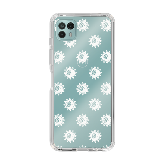 Slim Protection Case［ EVRIS - Sunny Motif - White ］