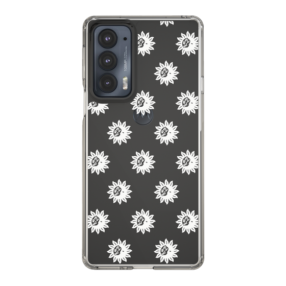 Slim Protection Case［ EVRIS - Sunny Motif - White ］