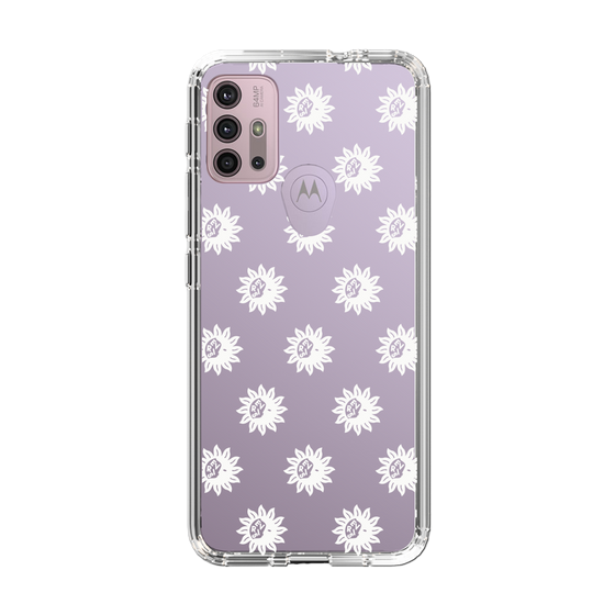 Slim Protection Case［ EVRIS - Sunny Motif - White ］