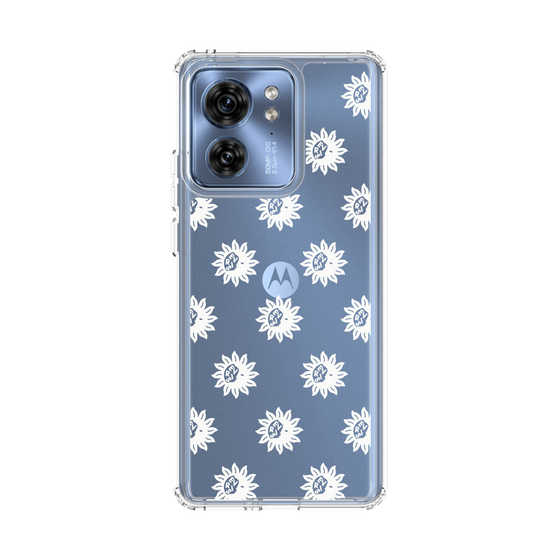 Slim Protection Case［ EVRIS - Sunny Motif - White ］