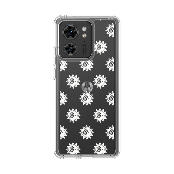 Slim Protection Case［ EVRIS - Sunny Motif - White ］