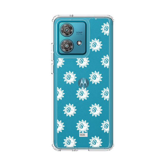Slim Protection Case［ EVRIS - Sunny Motif - White ］