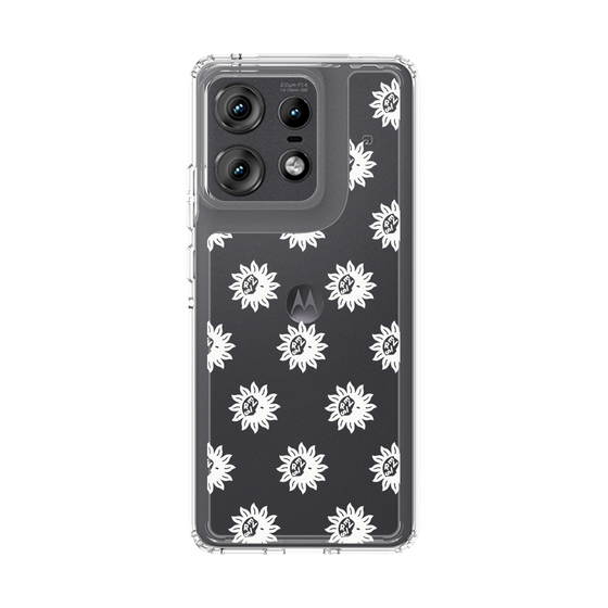 Slim Protection Case［ EVRIS - Sunny Motif - White ］