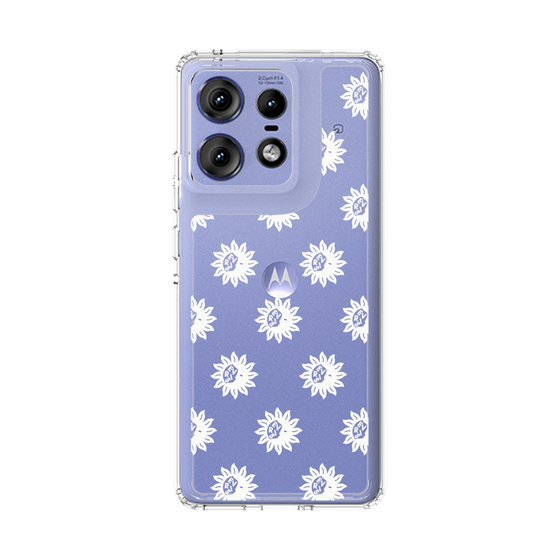 Slim Protection Case［ EVRIS - Sunny Motif - White ］