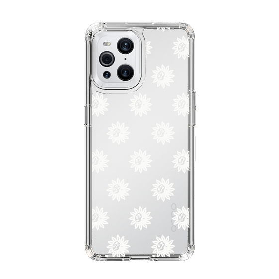 Slim Protection Case［ EVRIS - Sunny Motif - White ］