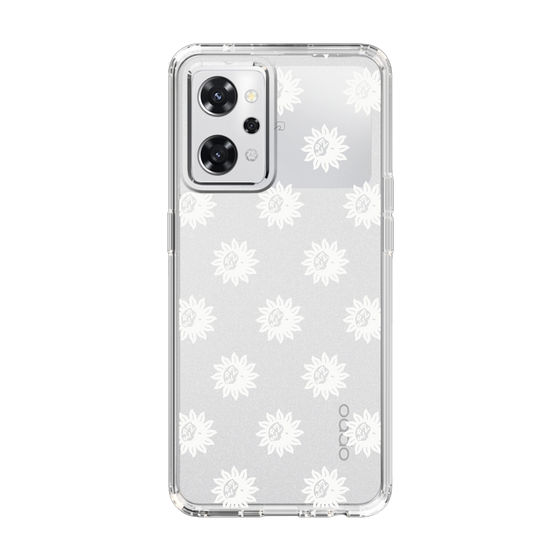Slim Protection Case［ EVRIS - Sunny Motif - White ］