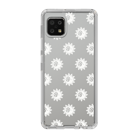 Slim Protection Case［ EVRIS - Sunny Motif - White ］