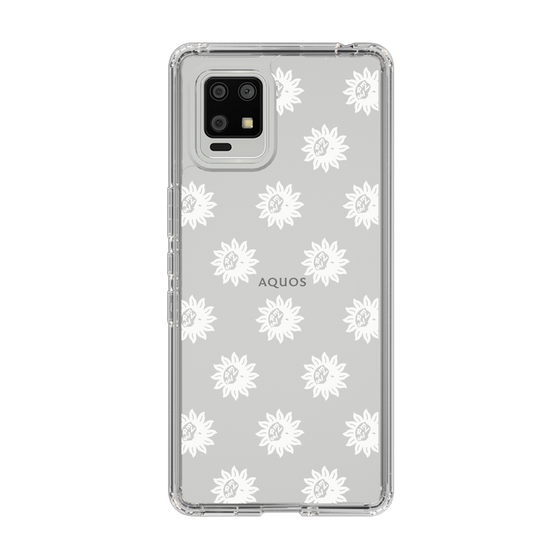 Slim Protection Case［ EVRIS - Sunny Motif - White ］